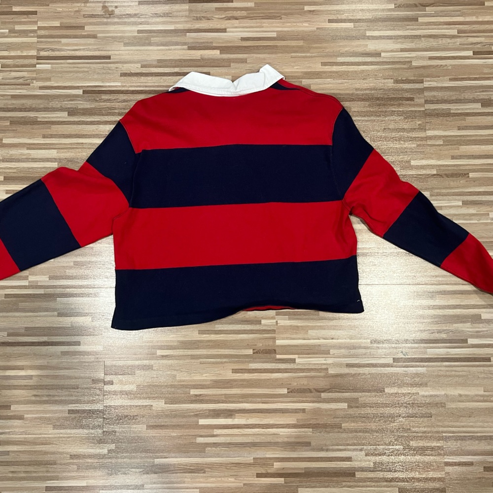 Ralph Lauren Cropped Rugby Shirt - Picture 3 of 5